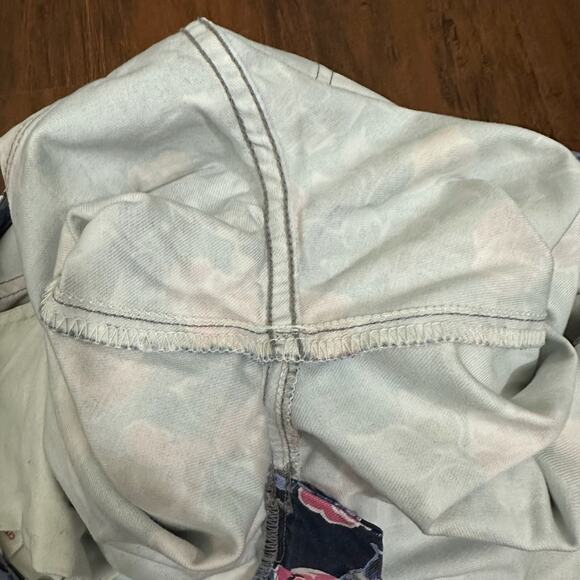 CITIZENS OF HUMANITY Mandy Jeans Floral High Rise Retro Slim Roll Up - Picture 7 of 16